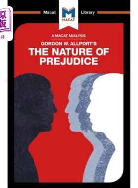 海外直订An Analysis of Gordon W. Allport's The Nature of Prejudice 奥尔波特的《偏见的本质》分析