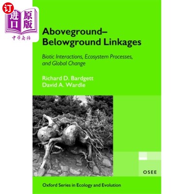 海外直订Aboveground-Belowground Linkages Aboveground-Belowground联系