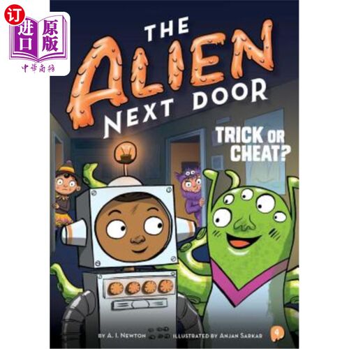 海外直订The Alien Next Door 4: Trick or Cheat? 隔壁的外星人4：欺骗还是欺骗？