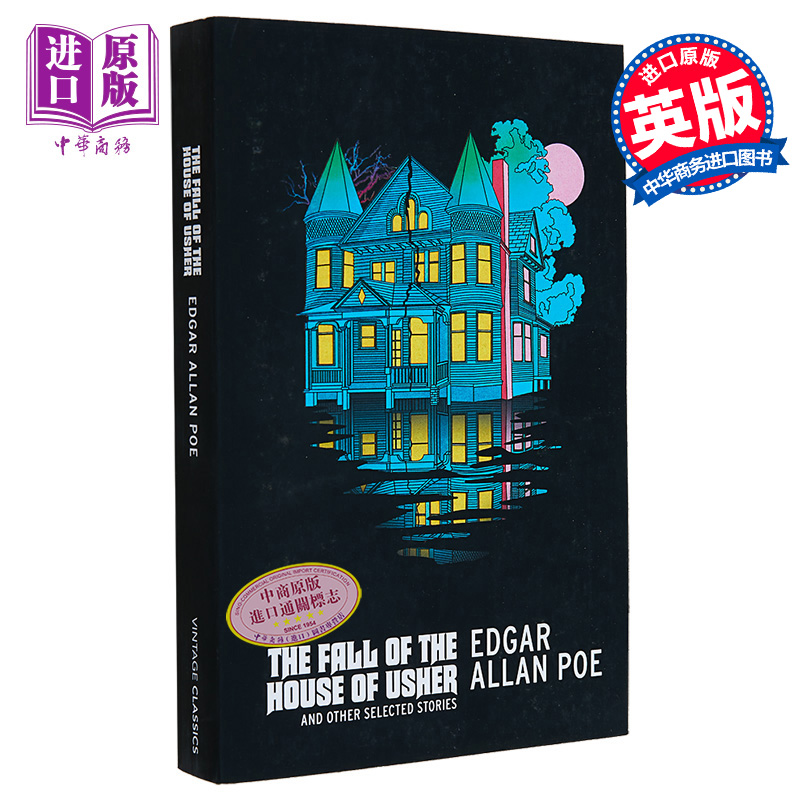 埃德加爱伦坡厄舍府的倒塌和其他故事 The Fall of the House of Usher and Others英文原版 Edgar Allan Poe【中商原版?