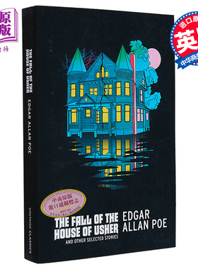 埃德加 爱伦 坡 厄舍府的倒塌和其他故事 The Fall of the House of Usher and Others 英文原版 Edgar Allan Poe【中商原版?