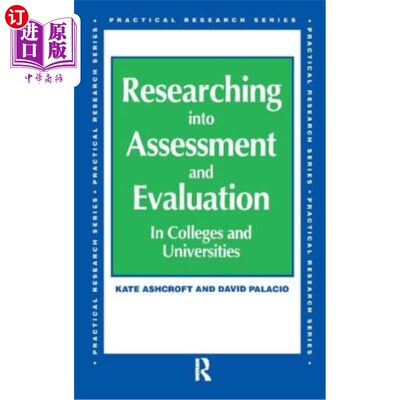 海外直订Researching Into Assessment & Evaluation 评价与评价研究