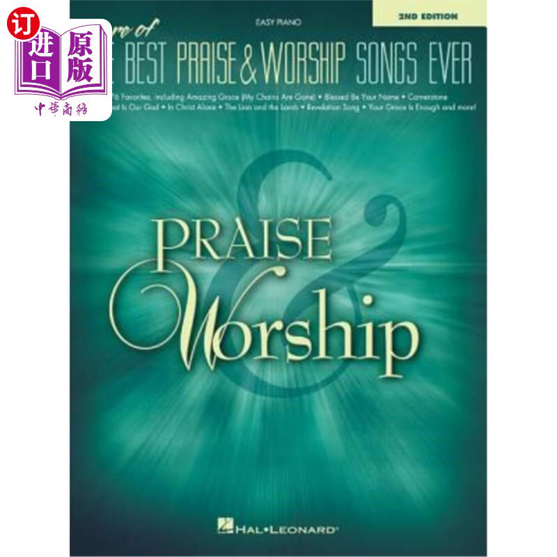 海外直订More of the Best Praise & Worship Songs Ever 更多最好的赞美和敬拜歌曲