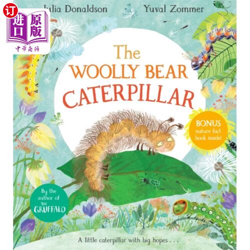 海外直订Woolly Bear Caterpillar 毛熊毛毛虫
