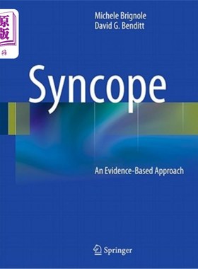 海外直订医药图书Syncope: An Evidence-Based Approach 晕厥：基于证据的方法