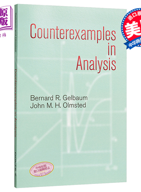 Counterexamples in Analysis 豆瓣阅读 英文原版 数学分析中的反例 Bernard R. Gelbaum and John M. H. Olmsted【中商原版?