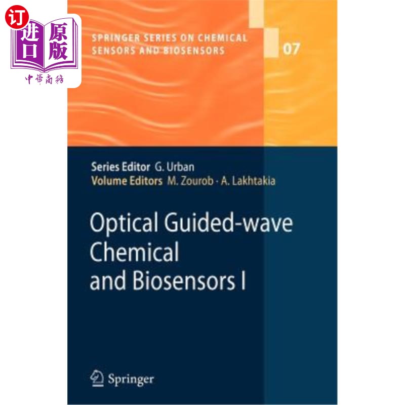 海外直订医药图书Optical Guided-Wave Chemical and Biosensors I 光导波化学与生物传感器I