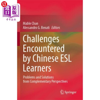 海外直订Challenges Encountered by Chinese ESL Learners 中国ESL学习者面临的挑战