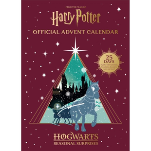哈利波特圣诞倒数日历 25天惊喜 霍格沃茨的圣诞节 英文原版 Harry Potter Official Advent Calendar 哈利波特官方周边 圣诞礼物