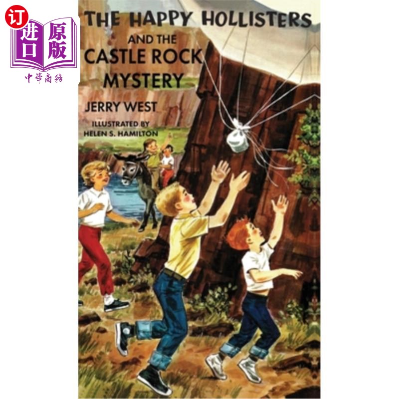 海外直订The Happy Hollisters and the Castle Rock Mystery: HARDCOVER Special Edition 快乐的霍利斯特和城堡岩石之谜:精