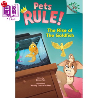 海外直订The Rise of the Goldfish: A Branches Book (Pets Rule! #4) 金鱼的崛起:一本分支书(宠物规则!# 4)