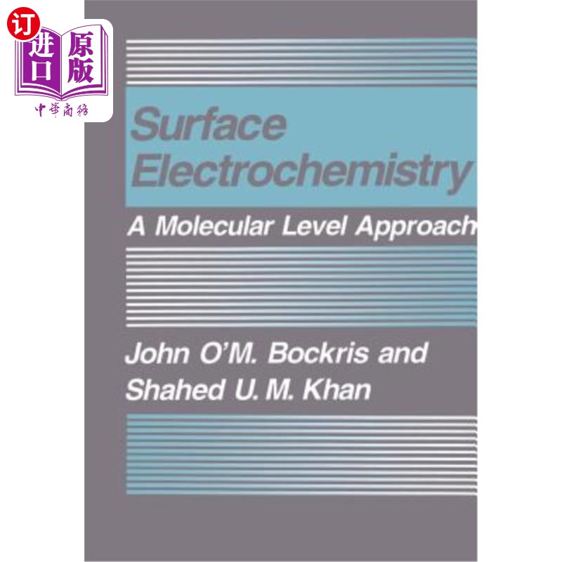 海外直订Surface Electrochemistry: A Molecular Level Approach 表面电化学:分子水平的方法