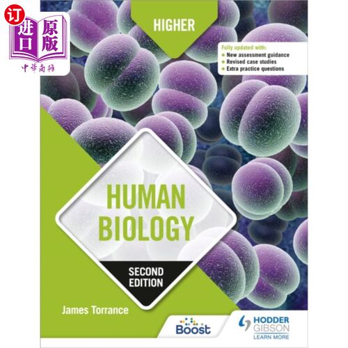 海外直订Higher Human Biology, Second Edition 高等人类生物学，第二版