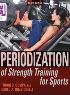 海外直订Periodization of Strength Training for Sports 运动力量训练的阶段性
