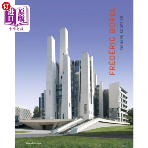 海外直订Frederic Borel, architect Frederic Borel，建筑师