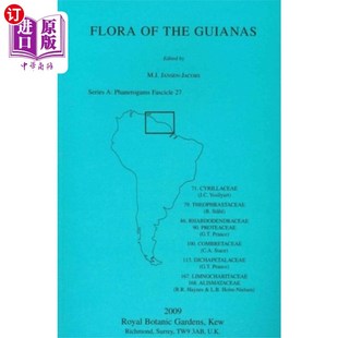 海外直订Flora of the Guianas. Series A: Phanerogams Fasc... 圭亚那的植物群。A系列:Phanerogams第27卷