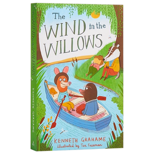 现货 【中商原版】柳林风声 英文原版 The Wind in the Willows 经典儿童文学 童话故事 儿童小说 中小学生英语课外阅读 暑期书单