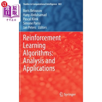 海外直订Reinforcement Learning Algorithms: Analysis and ... 强化学习算法:分析与应用