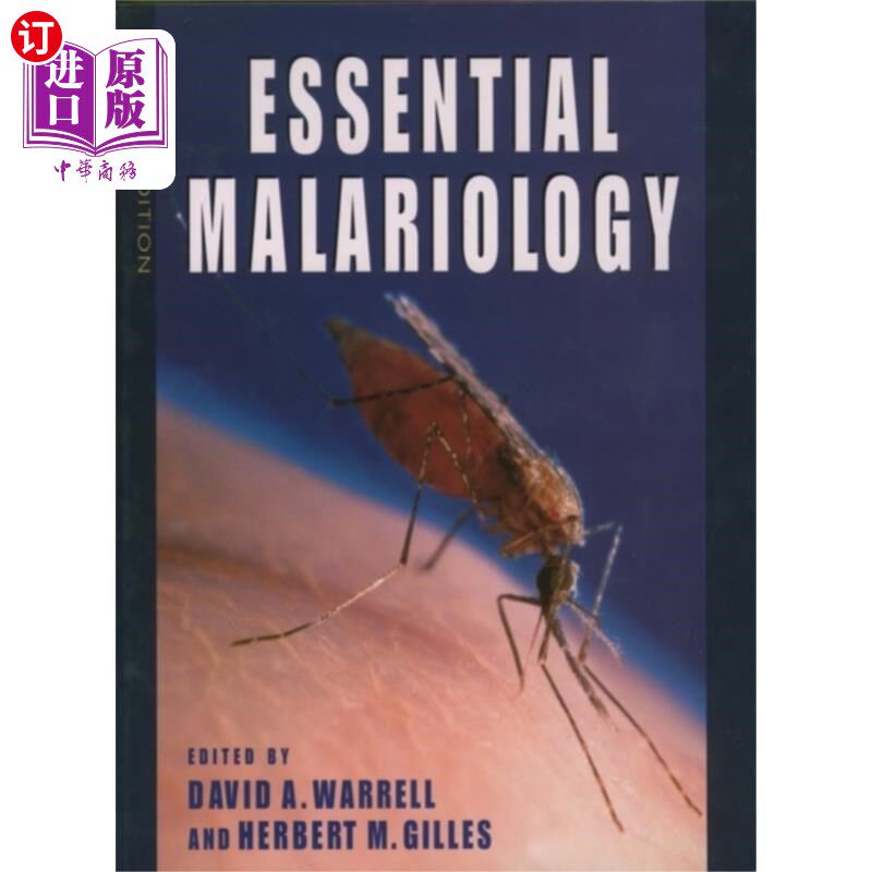 海外直订医药图书Essential Malariology, 4Ed 基础疟疾学,第4版
