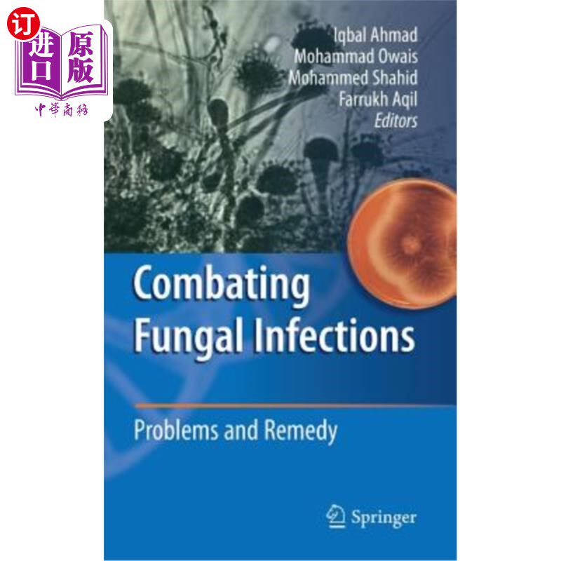 海外直订医药图书Combating Fungal Infections: Problems and Remedy 对抗真菌感染:问题和治疗