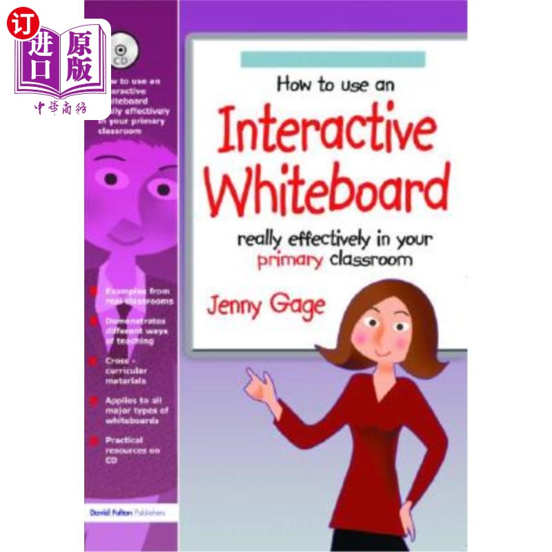 海外直订How to Use an Interactive Whiteboard Really Effectively in Your Primary Classroo 如何在小学课堂上有效使用交
