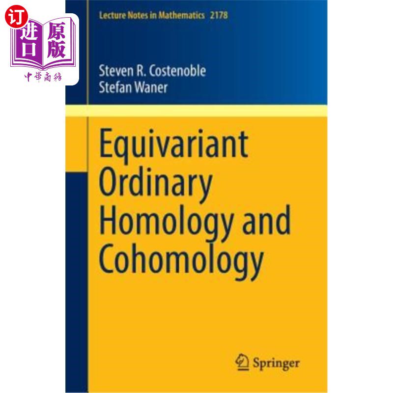 海外直订Equivariant Ordinary Homology and Cohomology 等变常同调与上同调
