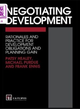 海外直订Negotiating Development: Rationales and Practice for Development Obligationsand  谈判发展：发展义务与规划收