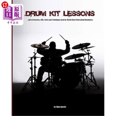 海外直订Drum Kit Lessons: full of Exercises, Fills, Styles and Techniques used by World