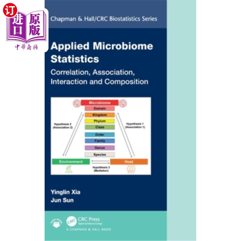 海外直订Applied Microbiome Statistics: Correlation, Association, Interaction and Composi Applied Mi