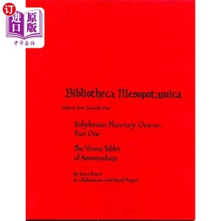 海外直订Babylonian Part Omens 巴比伦行星预兆第一部分 Planetary