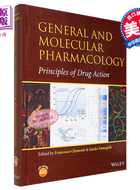 现货 一般与分子药理学 药物作用原理 General And Molecular Pharmacology 英文原版 Francesco Clementi【中商原版】Wiley