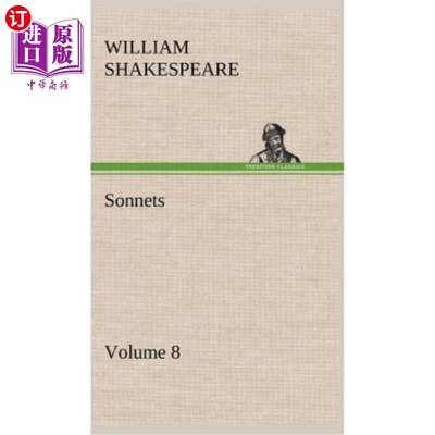 海外直订法语 Sonnets Volume 8 十四行诗第八卷