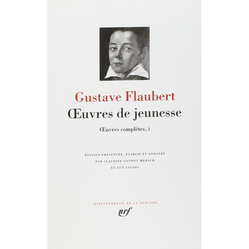 预售 七星文库 福楼拜作品全集 卷1 早期作品 法文原版 Gustave Flaubert【中商原版】