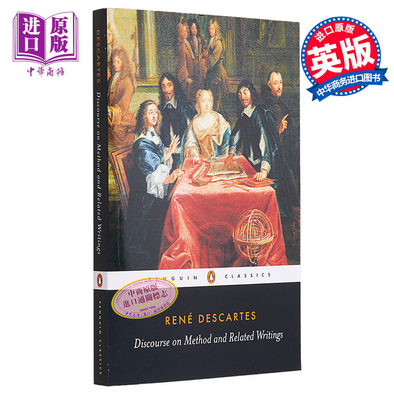笛卡尔 方法论及相关著作 英文原版 Discourse on Method and Related Writings Rene Descartes 社科哲学【中商原版】