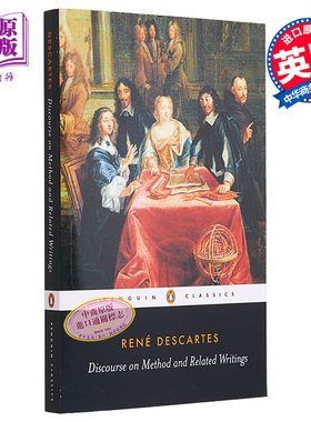 笛卡尔 方法论及相关著作 英文原版 Discourse on Method and Related Writings Rene Descartes 社科哲学【中商原版】
