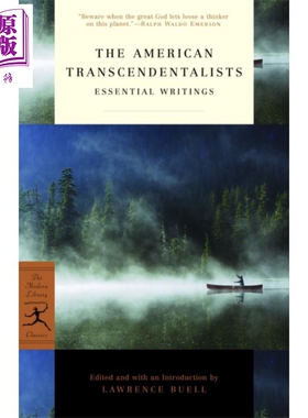 现货 兰登现代图书馆系列 美国先验论者 American Transcendentalists Essential Writings 英文原版 Lawrence Buell【中商原版】