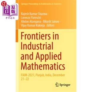 India Frontiers and Fiam 2021 Mathematics Industrial Applied Decem 海外直订Frontiers Punjab