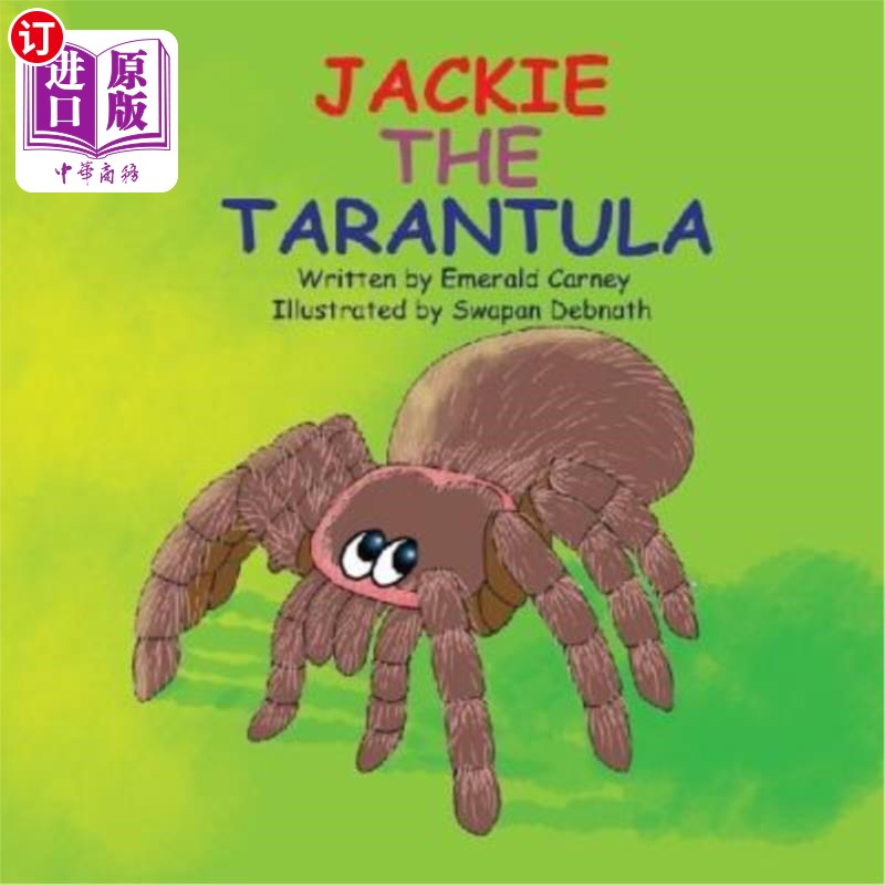海外直订Jackie The Tarantula 狼蛛杰姬