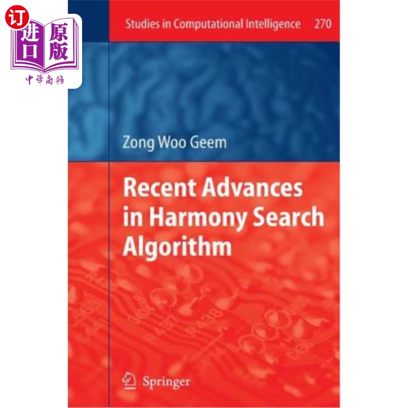 海外直订Recent Advances in Harmony Search Algorithm 和谐搜索算法的研究进展