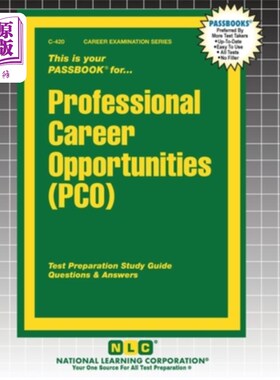 海外直订Professional Career Opportunities (PCO) 职业发展机会（PCO）