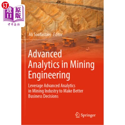 海外直订Advanced Analytics in Mining Engineering: Leverage Advanced Analytics in Mining  采矿工程中的高级分析:利用