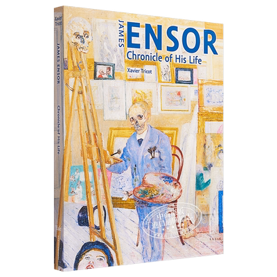 James Ensor 进口艺术 詹姆斯·恩索尔的生活纪事 Yale【中商原版】