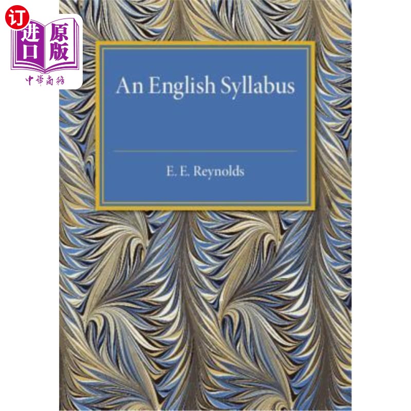 海外直订An English Syllabus 英语教学大纲