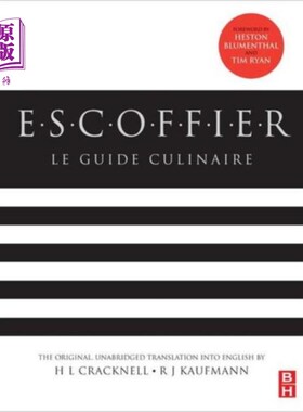 海外直订Escoffier 埃斯科菲