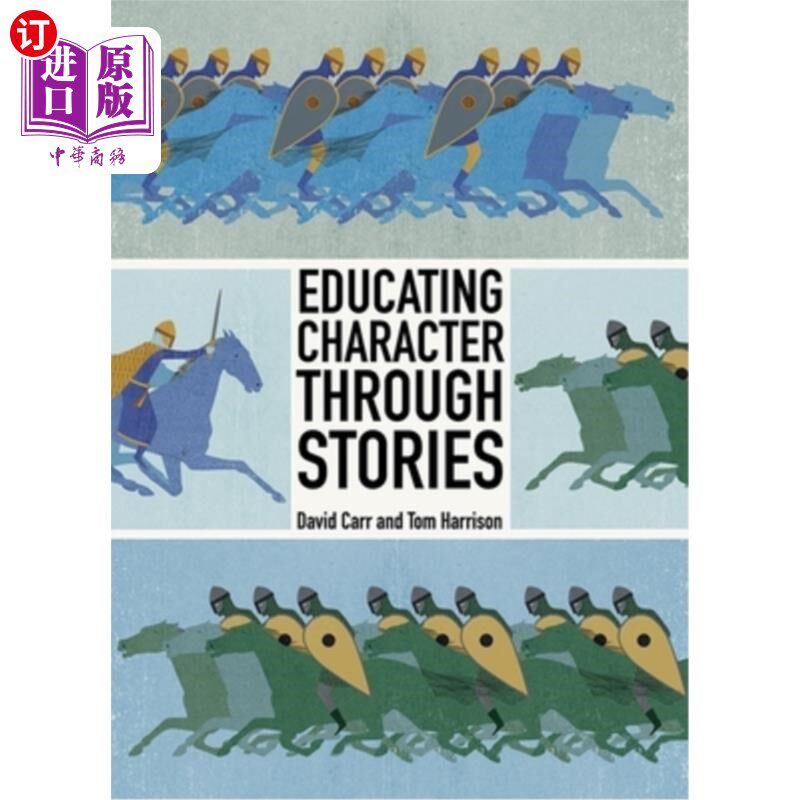 海外直订Educating Character Through Stories 通过故事培养性格