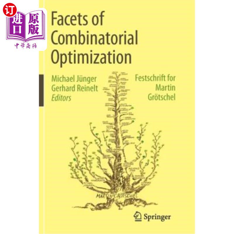 海外直订Facets of Combinatorial Optimization: Festschrift for Martin Gr?tschel 组合优化方面:Festschrift for Ma