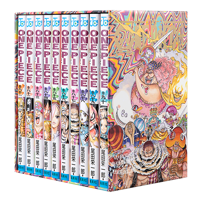 海贼王 第三部漫画套装 9 点心之国 日文原版 ONE PIECE 第三部 BOX9【中商原版】