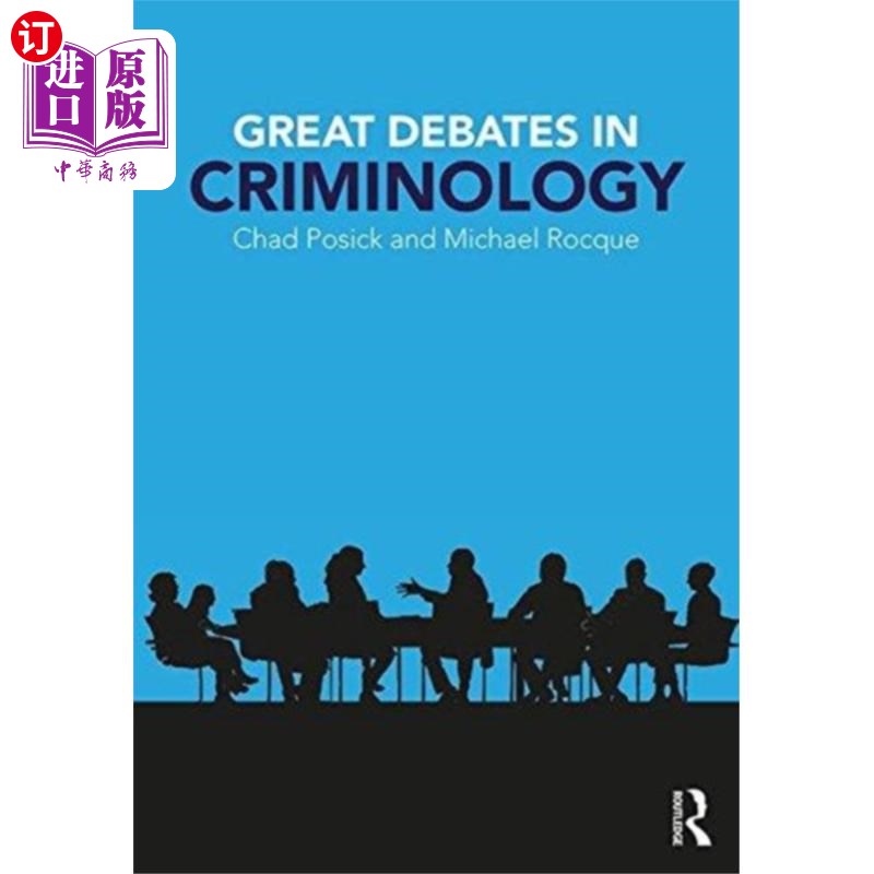 海外直订Great Debates in Criminology 犯罪学的大辩论