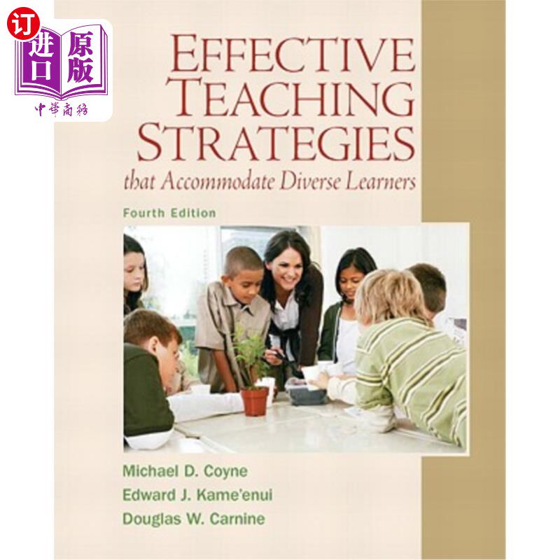 海外直订Effective Teaching Strategies That Accommodate Diverse Learners 适合不同学习者的有效教学策略