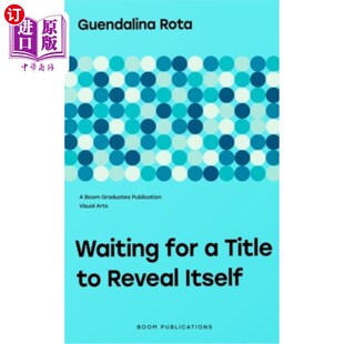 Title Reveal 海外直订Waiting 等待书名 Itself 揭晓 for